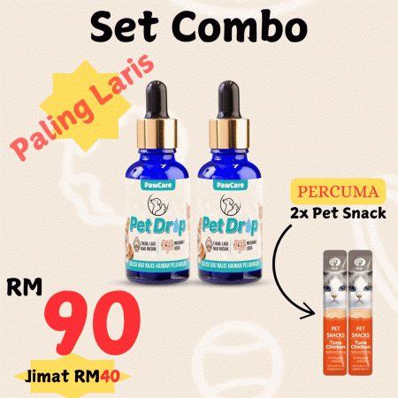 Set 2 Botol-Percuma Pet Snack