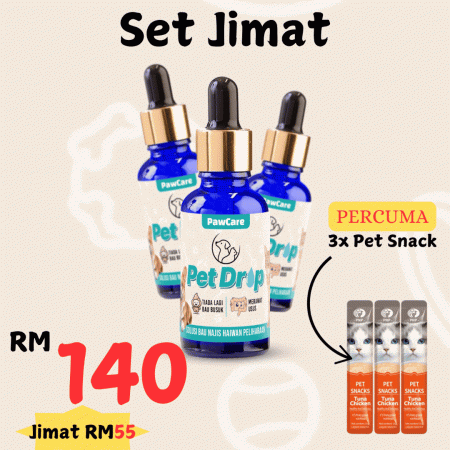 Set 3 Botol-Percuma Pet Snack
